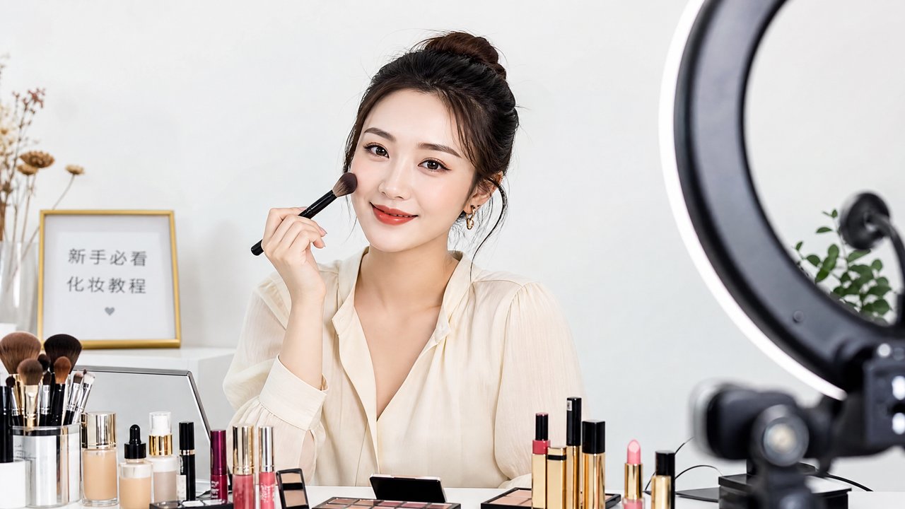 抖阴美妆视频教程